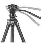 ALTA PRO 3VL 264AV14 - Videostativ aus Aluminium mit Nivellierbasis - Traglast 8 kg