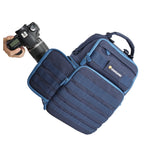 VEO RANGE  T 37M - Kamerarucksack blau - 11 Liter