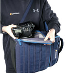 VEO RANGE  T 37M - Kamerarucksack blau - 11 Liter