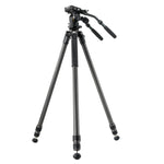 ALTA PRO 3VL 303CV18 - Videostativ aus Carbon mit Nivellierbasis - Traglast 15 kg