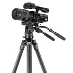 ALTA PRO 3VL 303CV18 - Videostativ aus Carbon mit Nivellierbasis - Traglast 15 kg