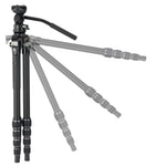 ALTA PRO 3VLT 235AV12 - Kompaktes Video-Reise-Stativ aus Aluminium mit Nivellierbasis - Traglast 6 kg