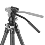 ALTA PRO 3VLT 235CV12 - Kompaktes Video-Reise-Stativ aus Carbon mit Nivellierbasis - Traglast 6 kg