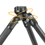 ENDEAVOR L 303CPR - Gewehrstativ aus Carbon mit Picatinny-Schiene - Traglast 15 kg