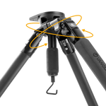 ENDEAVOR RL 303CPR - Jagdstativ aus Carbon mit abnehmbarem Nivelliersystem und Picatinny-Schiene - Traglast 25 kg
