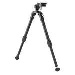 EQ-Precision 2 A - Zweibein aus Aluminium mit fester Picatinny-Schiene und Kugelkopf - Traglast 12 kg