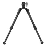 EQ-Precision 2 A - Zweibein aus Aluminium mit fester Picatinny-Schiene und Kugelkopf - Traglast 12 kg