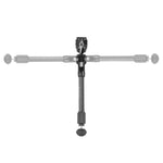 Equalizer 2QS C - Zweibein aus Carbon mit abnehmbarer Picatinny-Schiene - Traglast 12 kg