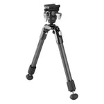 Equalizer 2QS C - Zweibein aus Carbon mit abnehmbarer Picatinny-Schiene - Traglast 12 kg