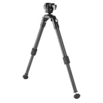 Equalizer 2QS C - Zweibein aus Carbon mit abnehmbarer Picatinny-Schiene - Traglast 12 kg