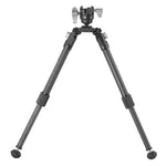 Equalizer 2QS C - Zweibein aus Carbon mit abnehmbarer Picatinny-Schiene - Traglast 12 kg