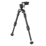 EQ-Precision 1 A - Zweibein aus Aluminium mit fester Picatinny-Schiene und Kugelkopf - Traglast 10 kg