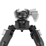 Equalizer 1QS A - Zweibein aus Aluminium mit abnehmbarer Picatinny-Schiene - Traglast 10 kg