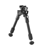 Equalizer 1QS A - Zweibein aus Aluminium mit abnehmbarer Picatinny-Schiene - Traglast 10 kg