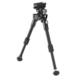 Equalizer 1QS A - Zweibein aus Aluminium mit abnehmbarer Picatinny-Schiene - Traglast 10 kg