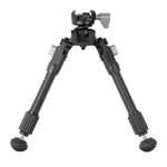 Equalizer 1QS A - Zweibein aus Aluminium mit abnehmbarer Picatinny-Schiene - Traglast 10 kg