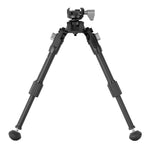Equalizer 1QS A - Zweibein aus Aluminium mit abnehmbarer Picatinny-Schiene - Traglast 10 kg