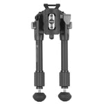 Equalizer 1QS A - Zweibein aus Aluminium mit abnehmbarer Picatinny-Schiene - Traglast 10 kg