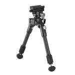 Equalizer 1QS C - Zweibein aus Carbon mit abnehmbarer Picatinny-Schiene - Traglast 10 kg