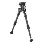 Equalizer 1QS C - Zweibein aus Carbon mit abnehmbarer Picatinny-Schiene - Traglast 10 kg
