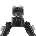 Equalizer 2 A - Zweibein aus Aluminium mit fester Picatinny-Schiene - Traglast 12 kg