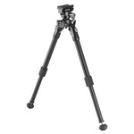 Equalizer 2QS A - Zweibein aus Aluminium mit abnehmbarer Picatinny-Schiene - Traglast 12 kg