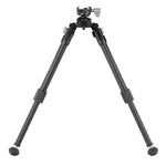 Equalizer 2QS A - Zweibein aus Aluminium mit abnehmbarer Picatinny-Schiene - Traglast 12 kg