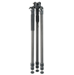ENDEAVOR RL 303CPR - Jagdstativ aus Carbon mit abnehmbarem Nivelliersystem und Picatinny-Schiene - Traglast 25 kg