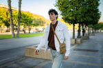 VEO METRO SP BG - Smartphone Pouch beige