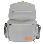 VEO City S30 - Schultertasche grau - 7 Liter + 1 Liter
