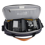 VEO City S30 - Schultertasche marineblau - 7 Liter + 1 Liter