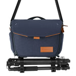 VEO City S30 - Schultertasche marineblau - 7 Liter + 1 Liter