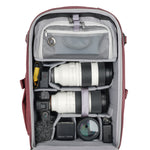 VEO METRO B30L MG - Kamerarucksack burgunder - 30 Liter