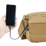 VEO METRO S4L BG - Schultertasche beige - 4 Liter