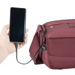 VEO METRO S4L MG - Schultertasche burgunder - 4 Liter