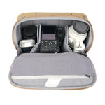 VEO METRO S7L BG - Schultertasche beige - 7 Liter