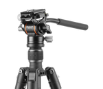 VESTA GO 234AV10 Reisestativ aus Aluminium mit Videokopf - 5 kg Traglast