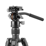 VESTA GO 264AV12 Reisestativ aus Aluminium mit Videokopf - 6 kg Traglast