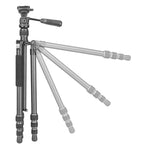 VESTA GO 264CP – Reisestativ aus Carbon mit Schwenkkopf - 5 kg Traglast