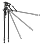 ALTA PRO 3VRL 303 AV18 - Videostativ aus Aluminium mit abnehmbarer Nivellierbasis - Traglast 15 kg