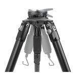 ALTA PRO 3VRL 303AV20 - Videostativ aus Aluminium mit abnehmbarer Nivellierbasis - Traglast 6 kg