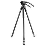 ALTA PRO 3VRL 303AV20 - Videostativ aus Aluminium mit abnehmbarer Nivellierbasis - Traglast 6 kg
