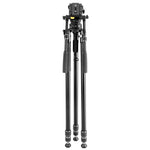 ALTA PRO 3VRL 303AV20 - Videostativ aus Aluminium mit abnehmbarer Nivellierbasis - Traglast 6 kg