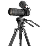ALTA PRO 3VRL 303AV20 - Videostativ aus Aluminium mit abnehmbarer Nivellierbasis - Traglast 6 kg