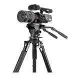 ALTA PRO 3VRL 303AV20 - Videostativ aus Aluminium mit abnehmbarer Nivellierbasis - Traglast 6 kg