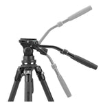 ALTA PRO 3VRL 303CV18 - Videostativ aus Carbon mit abnehmbarer Nivellierbasis - Traglast 15 kg