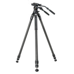 ALTA PRO 3VRL 303CV18 - Videostativ aus Carbon mit abnehmbarer Nivellierbasis - Traglast 15 kg
