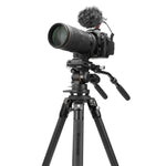 ALTA PRO 3VRL 303CV18 - Videostativ aus Carbon mit abnehmbarer Nivellierbasis - Traglast 15 kg