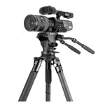 ALTA PRO 3VRL 303CV20 - Videostativ aus Carbon mit abnehmbarer Nivellierbasis - Traglast 6 kg