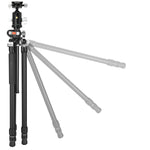 VEO 3+ 303ABS - Stativ aus Aluminium mit Arca-kompatiblem Doppelachsen-Kugelkopf und MACC – Traglast 25 kg